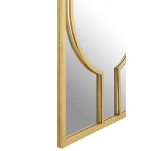 Interiors by Premier Farran Deco Wall Mirror