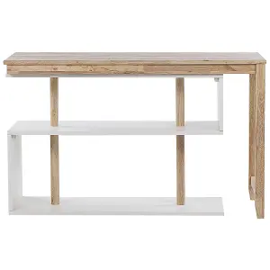 Adjustable Desk White CHANDLER