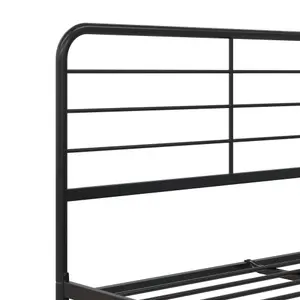 Millie Metal Bed Black, Double