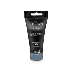 Crown Breatheasy Runaway Matt Emulsion paint, 40ml