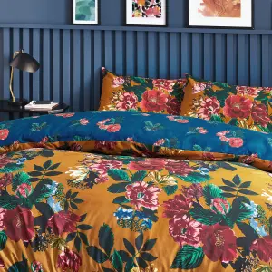 furn. Nadya Floral Reversible Duvet Cover Set