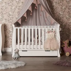 Stamford Mini Cot Bed White