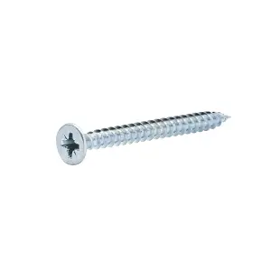 Diall Double-countersunk Zinc-plated Carbon steel Screw (Dia)6mm (L)65mm, Pack of 20