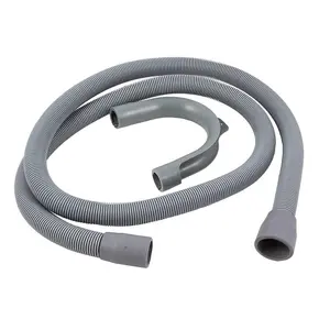 Dishwasher Washing Machine Drain Hose Waste Outlet Pipe 2.5m Grey