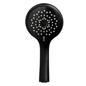 Triton Amala Matt Black Brass effect Manual Electric Shower, 9.5kW