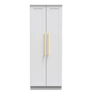 Helmsley 2 Door Wardrobe in White Ash (Ready Assembled)