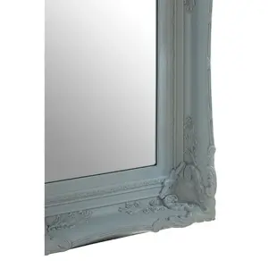 Interiors by Premier Baroque Rectangular Antique Grey Wall Mirror