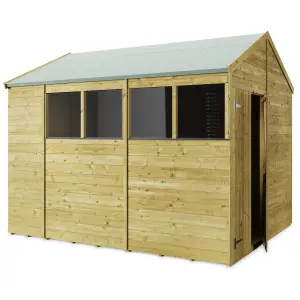 Store More Tongue and Groove Apex Shed - 10x8 Windowed