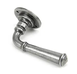 From The Anvil Pewter Regency Lever on Rose Set - Unsprung