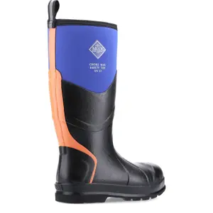 Muck Boots Chore Max S5 Safety Wellington Blue/Orange