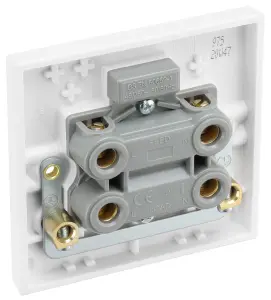 BG 45A Rocker Raised square Control switch Gloss White