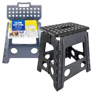 New Folding Handy Step Stool Kitchen 150Kg Handle Storage Multi Use