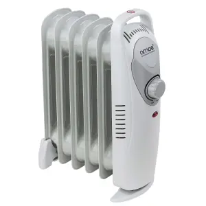 AMOS 6-Fin Oil Filled Radiator 800W