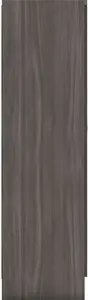 Cascio 6 Door Wardrobe Zipcode Design Finish: Black Wood Grain