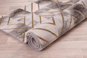 Bianco Rug 196SA Cream/Gold Home Décor