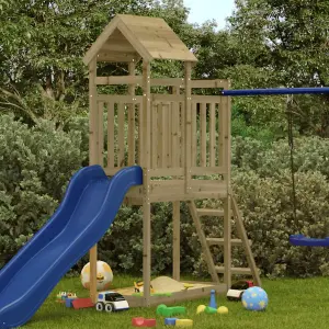 Berkfield Outdoor Playset 53x110x214 cm Impregnated Wood Pine