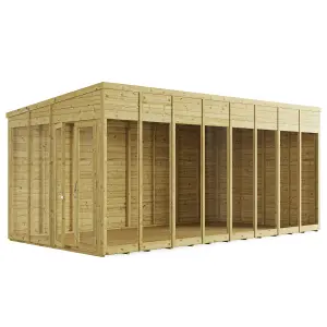 BillyOh Switch Pent Tongue and Groove Summerhouse - 16x8 - 11mm Thickness