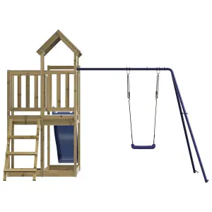 Berkfield Outdoor Playset Impregnated Wood Pine