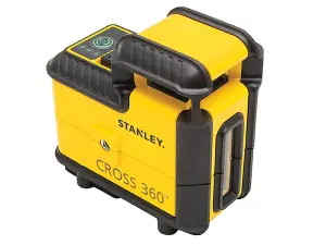 STANLEY Intelli Tools 360 Degree Cross Line Laser (Green Beam)