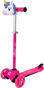 EVO Unicorn Mini Cruiser 3 Wheel Scooter - Pink