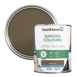 GoodHome Colour It Santa Ana Matt Multi-surface paint, 750ml