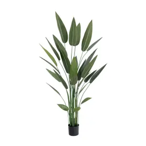 Blooming Artificial - 180cm / 6ft Artificial Heliconia