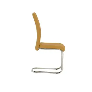 Larkson Upholstered Dining Chair Mustard