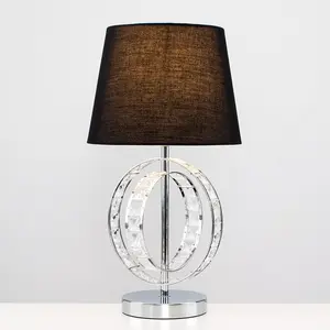 Babb Metal Table Lamp Black / Yes