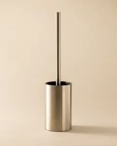 Cosmic Free Standing Toilet Brush Matte Stainless Steel Architect Sp