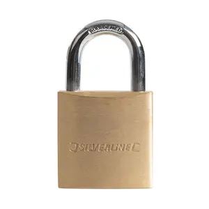 SILVERLINE - 30mm Brass Padlock