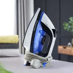 Russell Hobbs 26730 Wrap & Clip Steam Iron, 2400 W,  Blue/White