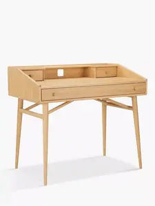 Ercol For John Lewis Shalstone Desk, Oak