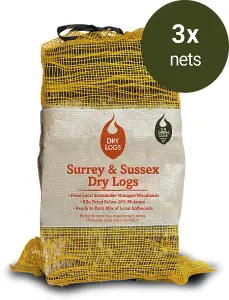 Green Olive Firewood Co Kiln Dried Softwood Sustainable Dry Logs Net 54L