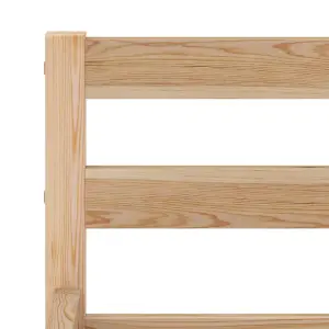 Berkfield Bed Frame Solid Pine Wood 160x200 cm