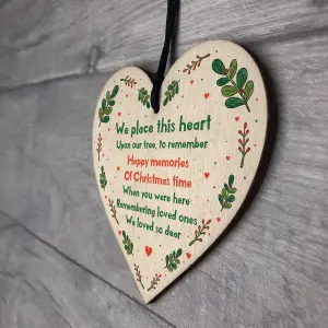 Handmade Memorial Gift To Hang On Christmas Tree Mum Dad Nan Grandad Memorial Gift