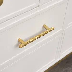 Melody Maison Gold Bamboo Drawer Handle