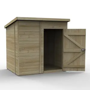 Timberdale 7x5 Pent Shed No Window