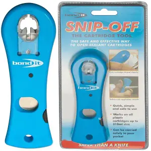 Bond It Snip-Off Cartridge Cutter Tool Opener For Silicone Sealants Open Tube