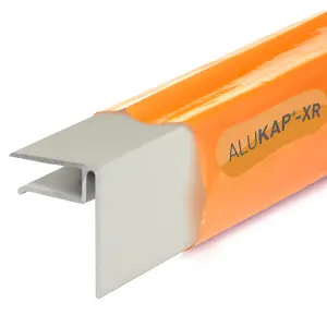 Alukap AKX106W White 10mm Endstop (W)40mm (T)50mm