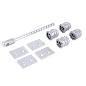 Sash Heritage Flush Sash Stop - 15mm (4 per pack) - Satin Chrome