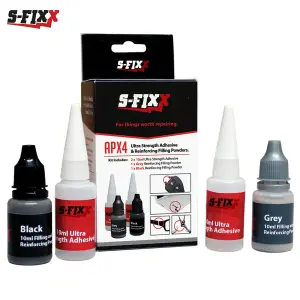 S-FIXX APX4 Ultra Strength Adhesive & Filling Powders