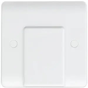 MLA Knightsbridge Curved Edge 20A Flex Outlet Plate - CU8342