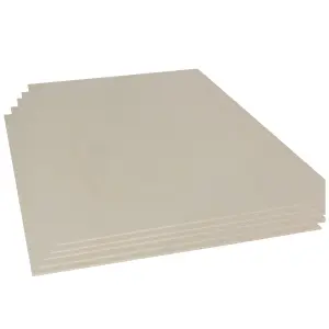 Pack of 5 Laser Plywood Poplar Sheets 600mm x 400mm x 4mm