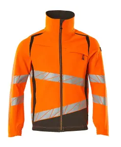 Mascot Accelerate Safe Ultimate Stretch Work Jacket (Hi-Vis Orange/Dark Anthracite)  (XX Large)