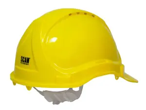 Scan YS-4 Safety Helmet - Yellow SCAPPESHY