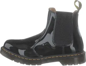 Dr Martens - 2976 Patent Black, Women, Shoes, Boots, Chelsea Boots, Black, UK 3