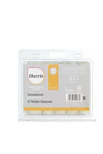 Harris Seriously Good 4" Rollers Sleeves 10 Pack