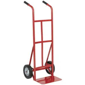 150kg Heavy-Duty Sack Truck with Solid Rubber Tyres and Ergonomic Handgrips