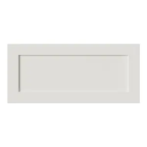 Tydeman Matt porcelain Shaker Bridging door & pan drawer front, 356mm x 20mm x 797mm