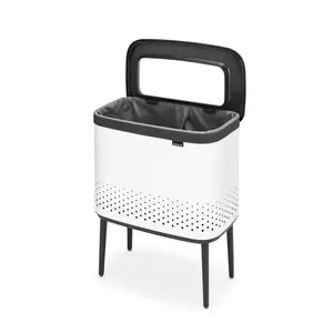 Brabantia Bo 60 Litre Laundry Bin White